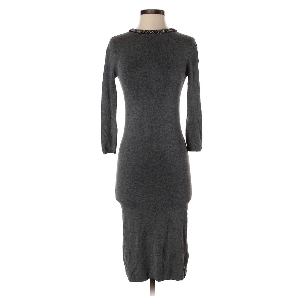 Zara Knit Midi Dress